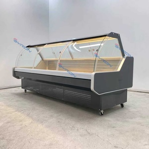 Vente flash : Équipement de réfrigération pour vitrine de <span class=keywords><strong>charcuterie</strong></span>, congélateur à viande fraîche, vitrine de <span class=keywords><strong>charcuterie</strong></span> - Product Image 4