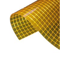 1000DX1000D 350G Bâche en maille PVC transparente Bâche en plastique transparent Rouleau de tissu pour serre jardin