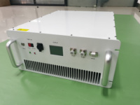 Amplificateur de puissance UHF 80-1000 MHz 400W Psat, gain 56 dB, 100-240 V AC, ultra large bande, boîtier pour stations de communication sans fil