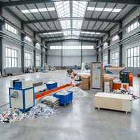 Granulateur à faible perte pour semelles EVA, déchets de semelles de chaussures en mousse, granulateur de réservoirs d'élevage en HDPE