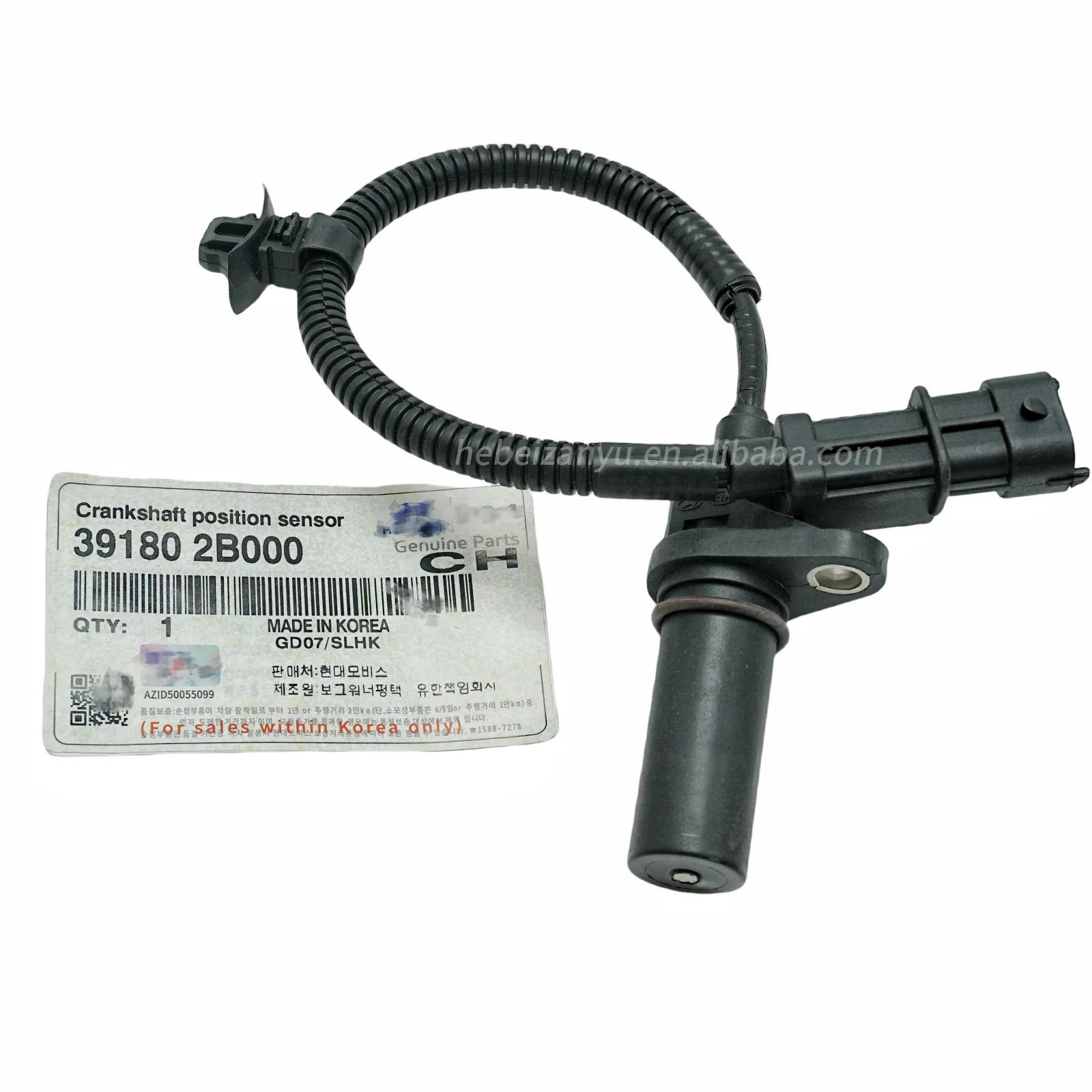 Wholesale high quality crankshaft position sensor 39180-2B000 For Hyundai Kia Tucson 39180 2B000 391802B000