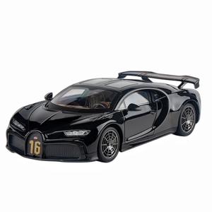 Bugatti Chiron Premium Hyper Sports, Auto de Metal Fundido a Presión, Escala 1:18, Modelo Coleccionable de Gran Tamaño con Puertas que se Abren - Product Image 1