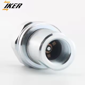 Série de raccords filetés verrouillables 6000 DN 6.3 69 MPA, raccord rapide fileté NPT, connecteurs rapides hydrauliques - Product Image 5