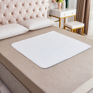 Cotton Terry Rửa Được Tái Sử Dụng Giường Cũi Em Bé Bìa Không Kiểm Soát Miếng Đệm Giường - Product Image 2