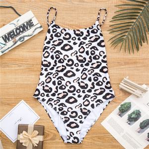 Maillot de bain une pièce sexy personnalisé avec imprimé uni/à pois, service OEM, finition métallique - Product Image 4