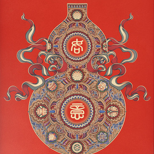 Cuadro de Calabaza Pintado <span class=keywords><strong>a</strong></span> Mano con Colores de Alta Temperatura, Estilo Zen, Arte de Escritorio, Decoración Tradicional de Bendición para el Hogar y la Tienda, Amuleto de Buena Suerte - Product Image 6