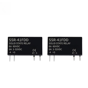 Relés de Estado Sólido SSR, Módulo de Relé Delgado de CC a CC, 3-32 VCC, 6 A, Mini Relé SSR-41FDD, Montaje en PCB, Sin Contacto, Alta Calidad - Product Image 6