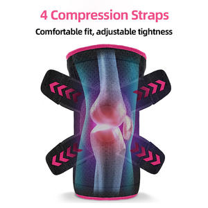 Rodillera de compresión doble Aofit con correa de soporte para alivio del dolor de <span class=keywords><strong>rodilla</strong></span> y rotura de menisco/LCA - Product Image 4
