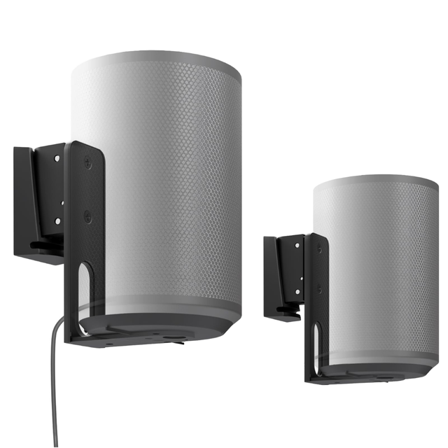 Heavy Duty Metal 360 Degree Rotating Wall Speaker Holder for Audio Systems Mounting Sonos ERA100 and ERA 100 SL