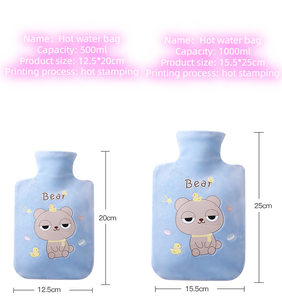 2023 New Guangzhou Long Hot Water Bottle Rubber Electricity Hotwater Bottle Wholesale <strong>Bouillotte</strong> - Product Image 6