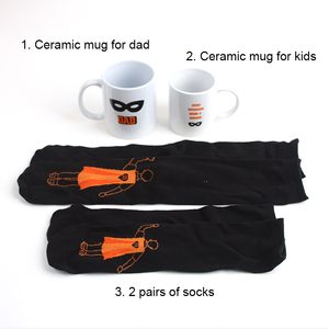 BespritGift l'histoire de papa et <span class=keywords><strong>moi</strong></span> Creative Mug Gift Set Cadeau D'anniversaire Fête Des Pères Idées Cadeaux pour Papa Gifting - Product Image 2