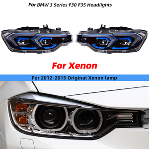 YU GUANG para <span class=keywords><strong>BMW</strong></span> <span class=keywords><strong>Serie</strong></span> <span class=keywords><strong>3</strong></span> F30 LCI F31 F35, Faros Delanteros 2012 2015 <span class=keywords><strong>2017</strong></span> 2019 F30 320i 330i, Actualización de Faros LED Nuevos - Product Image 4