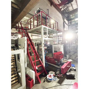 Hongtong Hochgeschwindigkeits-Automatische Einlagige Folienblasmaschine Folienextruder für Einkaufstüten-Herstellung <span class=keywords><strong>LDPE</strong></span> <span class=keywords><strong>HDPE</strong></span> LLDPE - Product Image 3