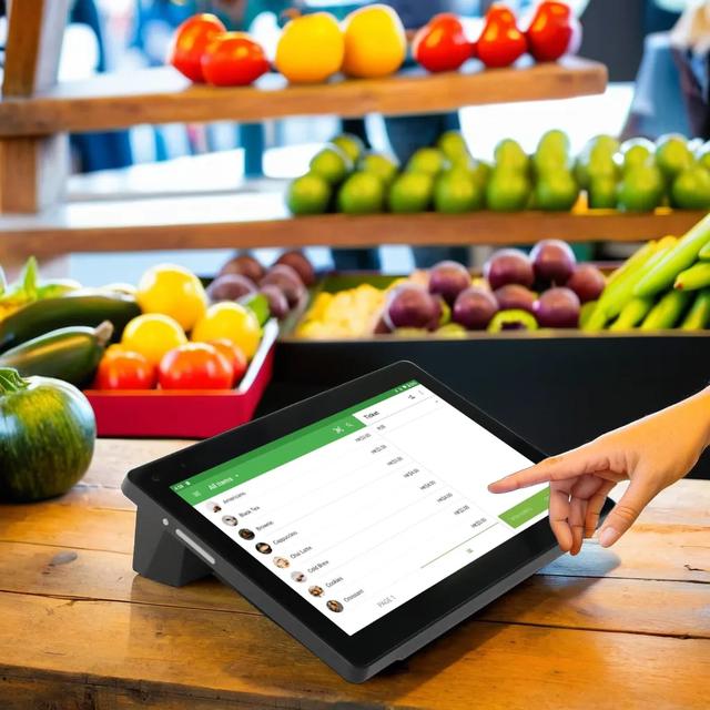 MHT-D2 10.1inch Capacitive Touch Panel Android Pos System All in One Mini Tablet Pos Machine Sistema Pos De Tableta for Stall