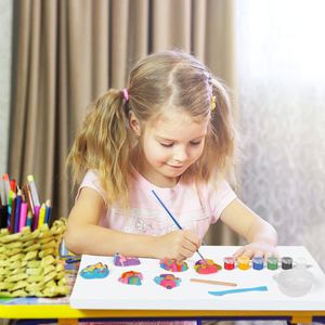 Boy Gift Diy Fridge Sticker Painted 3D Dinosaur Drawing Toys Coloring <b>Plaster</b> <b>Set</b> - Product Image 6