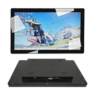 Moniteur industriel HDMI 18.5 pouces Haut-parleurs intégrés Expérience audio améliorée Compatibilité multimédia Moniteur à écran tactile