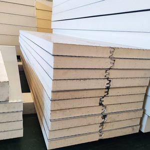 Полиуретановая сэндвич-панель Pu стеновая панель сэндвич-панели, изготовленные профессиональными производителями для стальных конструкций зданий - Product Image 3