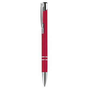 Penna a Sfera in Alluminio Arancione con Punta da 1.0mm, Penna Promozionale Sportiva in Plastica - Product Image 1