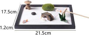 Kit de figurines artisanales écologiques pour jardin <span class=keywords><strong>zen</strong></span> de table, décoration de <span class=keywords><strong>bureau</strong></span>, bouddhisme, <span class=keywords><strong>Feng</strong></span> <span class=keywords><strong>Shui</strong></span> - Product Image 3