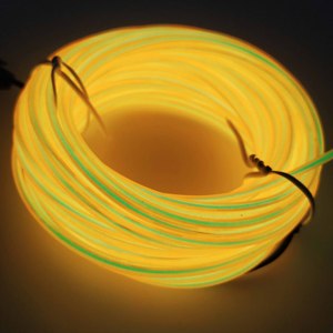 <span class=keywords><strong>Fil</strong></span> <span class=keywords><strong>électroluminescent</strong></span> PVC flexible et découpable 12V, 10 couleurs, multi-clignotant, lumière longue durée, <span class=keywords><strong>fil</strong></span> EL néon, câble de 3m, pour fêtes de Noël - Product Image 3