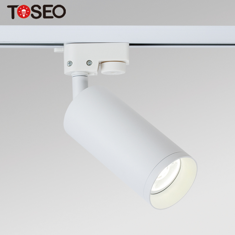 Adjustable Surface Mounted Spotlights White Modern Track Lighting IP20