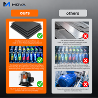 Distributeur automatique intelligent MOVA Combo avec écran tactile, armoire grillagée, paiement sans contact pour aéroports, centres commerciaux, vente en gros OEM