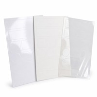 Kertas Vinyl Tahan Air A4 Kertas Stiker untuk Printer Inkjet Label Perekat dan Kertas Foto untuk Pembuatan Label Kertas Stiker