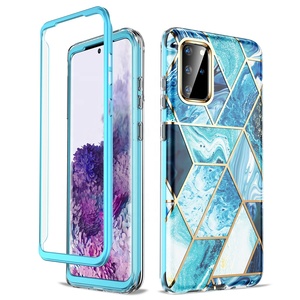 2022 cover per telefono cellulare IMD a doppio strato per PC TPU campione gratuito per <span class=keywords><strong>Samsung</strong></span> <span class=keywords><strong>S22</strong></span> <span class=keywords><strong>S22</strong></span> custodia per telefono in marmo Ultra S20FE S20 S20 - Product Image 4