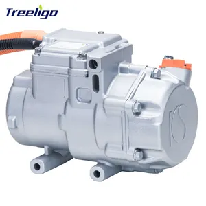 Fábrica de China 12V 24V 48V Universal coche eléctrico Ac compresor aire acondicionado Scroll R134a R1234yf compresor de aire acondicionado