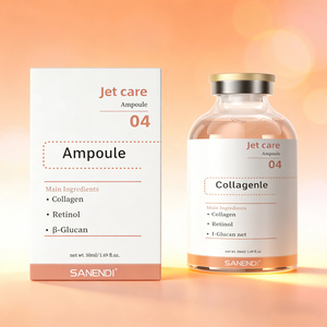 Sérum à l'acide hyaluronique Jet Peel OEM, peptide d'ADN de saumon, collagène, acide hyaluronique, éclat de la peau, réparation, anti-âge, hydratation - Product Image 4