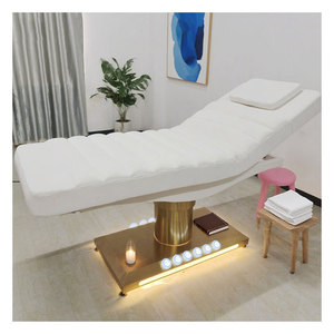 Hochwertiges elektrisches Gesichts bett Profession elles Luxus Gold 3 Motoren Spa Salon Bett Kosmetischer <span class=keywords><strong>Massage</strong></span> tisch Beauty Bed - Product Image 5