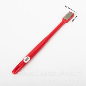 Aiguiseur de couteaux en diamant, forme plate de 40mm, pour outils de cuisine en acier inoxydable, poignée en plastique de haute dureté - Product Image 5