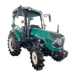 Pasokan pabrik 50 HP traktor beroda traktor traktor taman dengan kabin AC
