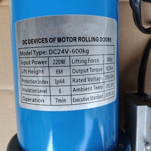 Motore per <span class=keywords><strong>Tapparelle</strong></span> Avvolgibili Industriali DC 600kg-1P con Nucleo in Rame, Sistema Elettrico per Porte da Garage, Certificato IP44 CE, Garanzia 3 Anni - Product Image 6