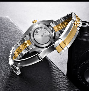 Montre <span class=keywords><strong>Pagani</strong></span> Design 1645 pour homme, mouvement japonais <span class=keywords><strong>NH35A</strong></span>, étanche 10 bars, montre mécanique automatique naturelle pour homme - Product Image 6