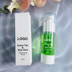 Créez votre propre marque : Crème hydratante visage au thé vert et à l'aloe vera 30 ml, base de maquillage, sans huile minérale, base liquide pour le visage - Product Image 1