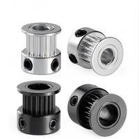 Ruedas de Polea Pequeñas de Aluminio de Alta Precisión GT2 20T 16T con Rodamientos para Impresora 3D, Robótica CNC, Accionamiento Sincrónico, Venta al por Mayor OEM