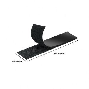 Bandes auto-agrippantes 2,5x10cm avec adhésif, Velcro en nylon haute résistance, excellente adhérence, ruban auto-agrippant pour bricolage - Product Image 4