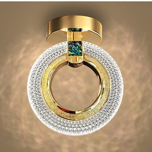 Vendita calda moderna corridoio <span class=keywords><strong>Led</strong></span> lampada da soffitto ingresso soffitta illuminazione interna plafoniere in stile minimalista - Product Image 2