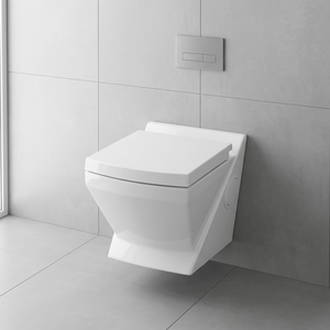 Norme européenne forme d'oeuf céramique sanitaire réservoir dissimulé mural salle de bain toilette une pièce fabriqué WC fournisseur - Product Image 2