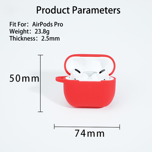 Meilleure vente, nouvelle coque de protection 2022 en silicone personnalisée pour écouteurs airpods pro - Product Image 6