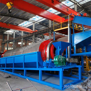 Mini petite ou <span class=keywords><strong>grande</strong></span> échelle Portable Mobile <span class=keywords><strong>luge</strong></span> traîneau trommel épurateur or Machine à laver trommel écran tamis plante à vendre - Product Image 1