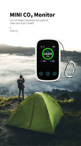 Monitor CO2 Portatile MINI PV19-CO2 3-in-1 per Qualità dell'Aria, Anidride Carbonica/Temperatura/Umidità 0-99%RH - Product Image 3