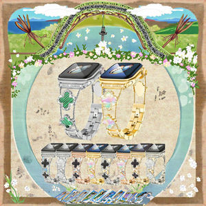 Nouveaux bracelets de montre intelligente en acier inoxydable pour femmes, universels, 20 mm/22 mm, <span class=keywords><strong>bracelet</strong></span> en métal pour <span class=keywords><strong>Apple</strong></span> <span class=keywords><strong>Watch</strong></span> IWatch Series 10 8 Ultra 7 6 5 - Product Image 3