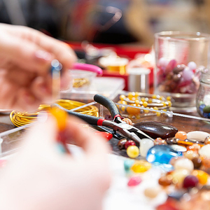 湾曲した鼻プライヤー黒ハンドルDIYハンギング機器ジュエリー製造ツールスチール製 - Product Image 5