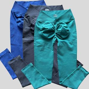 กางเกงโยคะแบบยกกระชับ 3 ชั้น สำหรับออกกำลังกาย ฟิตเนส ผู้หญิง กระชับสะโพก ไร้รอยต่อ ระบายอากาศได้ดี เหมาะสำหรับเล่นกีฬา วิ่ง และออกกำลังกาย - Product Image 3