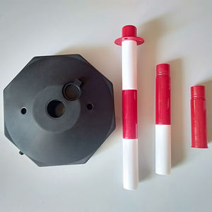 水と砂が充填された柔軟なデリニエーターボラードポストプラスチック交通交通安全警告ポスト - Product Image 4