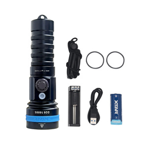 Xtar D26 1600S Lumens Giá Rẻ Giá Chuyên Nghiệp <span class=keywords><strong>Torch</strong></span> Ánh Sáng Tốt Nhất Dưới Nước Dive LED Scuba spearfishing Lặn Đèn Pin - Product Image 1
