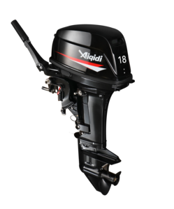 Moteur de bateau à essence 18HP 2 temps à deux cylindres - Product Image 1