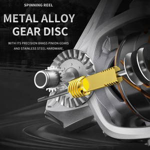 Carrete de Pesca Giratorio de Alta Calidad Rooblinos <span class=keywords><strong>TC</strong></span> 5.2:1 5+1BB - Product Image 3